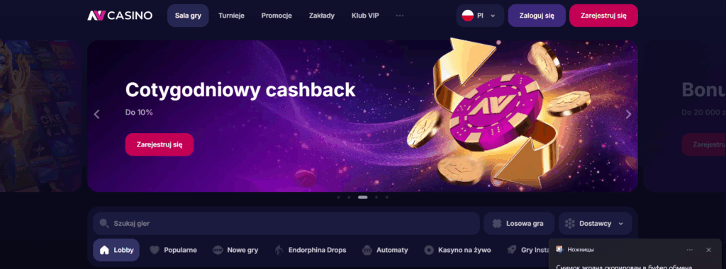 nv casino poland